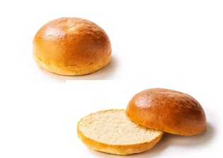 [55134] Mini Bollo Coctél Brioche, precortado, 25g, 100u, LPS